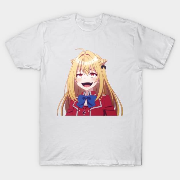 Terakomari Gandesblood (Hikikomari Kyuuketsuki no Monmon) Fan Club T-Shirt by Kamishirts